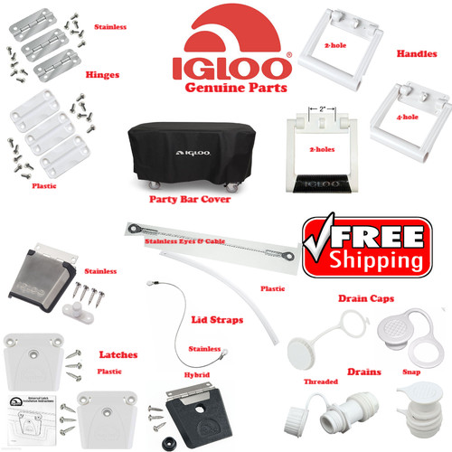 Igloo cooler parts hinge latch - igloo,