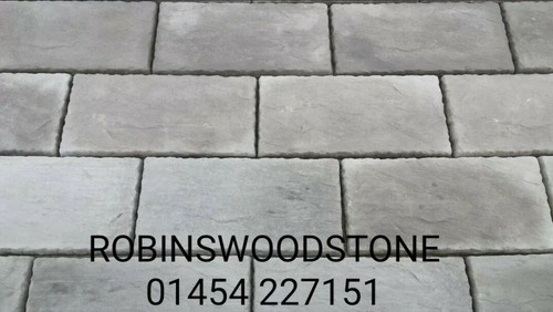 Concrete paving charcoal - 44,