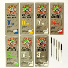 Organ Universal Domestic Sewing Machine Needles for Home Sewing HAx1 130/705H 