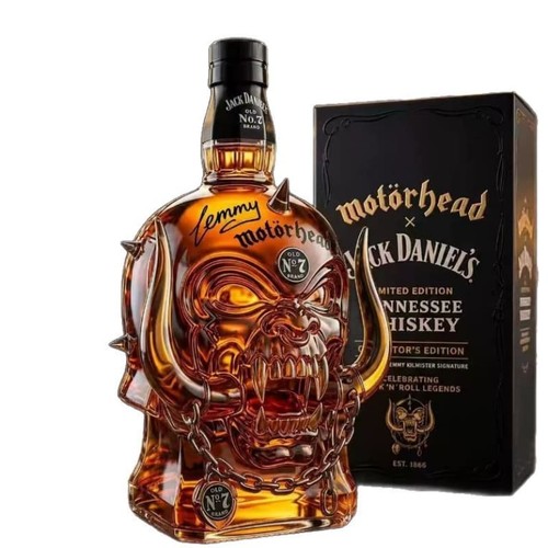 Motorhead skull glass - skull, whiskey