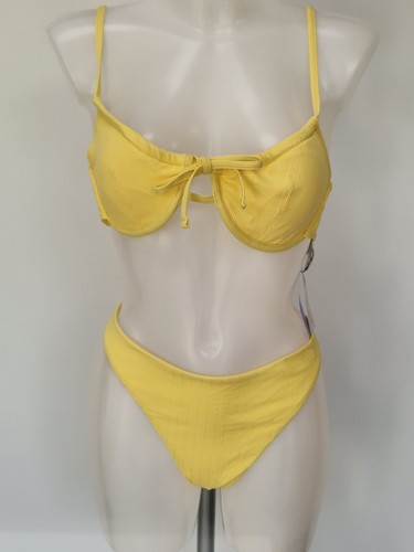 Primark large yellow bikini - yellow,