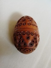 Antique carved coquilla - antique, nut
