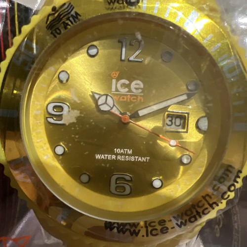 Ice watch big yellow rubber - watch,