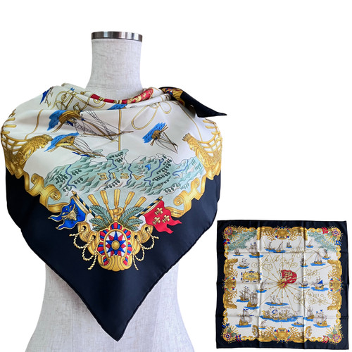 Hermes carre voiles - 90, "voiles