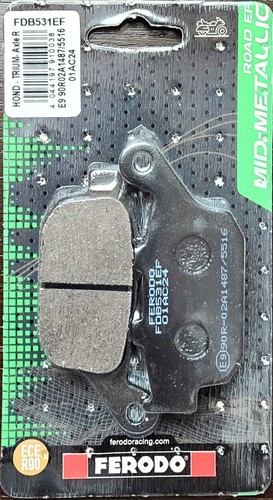 Ferodo fdb531ef rear brake - fdb531ef,