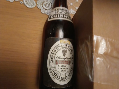 Rare guinness bottle trinidad - guinness,