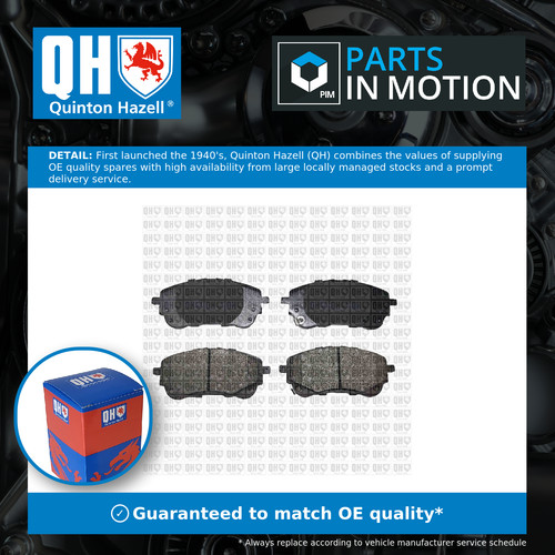 Brake pads set - pads, front