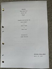 Frasier Pilot Episode Script