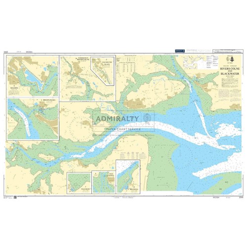 Admiralty chart 3741 rivers - admiralty,
