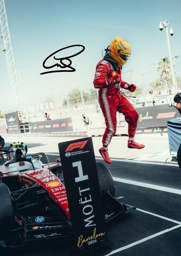 Photo signed lewis - a4,