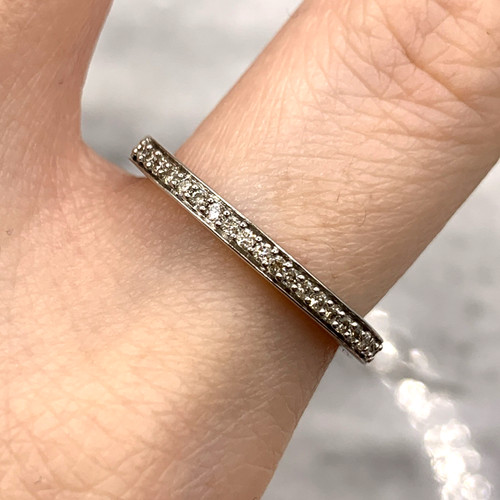 Gold diamond ring - gold,