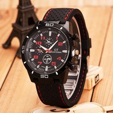 Men’s Military Watch Leather
