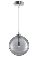 Vintage Smoked Glass Shade