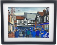 Portsmouth, Fratton Pk. Framed