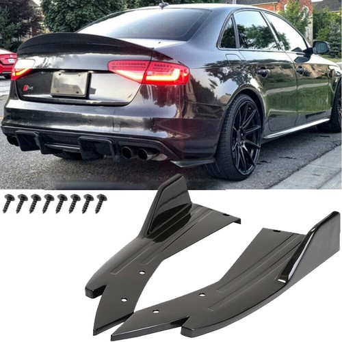 Gloss black rear - rear, bumper