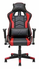 X-Rocker Height Adjustable Alpha Office Gaming Chair - Black/Red - See Buy Now