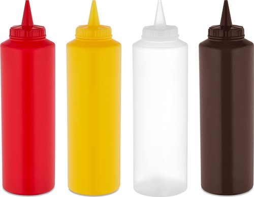 Plastic squeeze sauce - squeeze, bottles