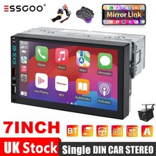 Single 1 DIN 7" Apple CarPlay