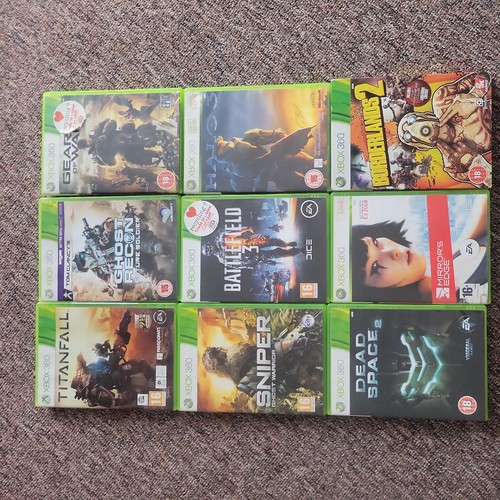 Xbox 360 game shooter - 9-game,
