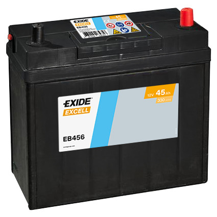 Starter battery exide - battery, eb456