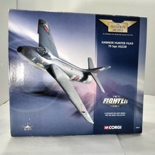 Corgi Aviation Archive 1:72 Jet Fighter Hawker Hunter FGA9 49801 Damaged See Des