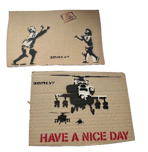 Banksy rare free dismaland - rare,