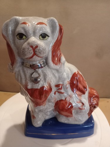 Staffordshire dog pottery - pottery,