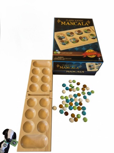 Classic games mancala - classic, wooden