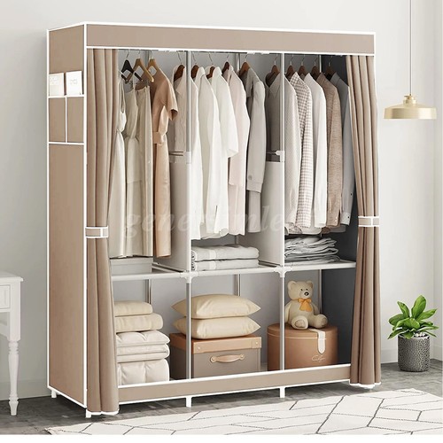 Fabric canvas wardrobe with - canvas,