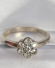 Antique Art Deco 18ct White