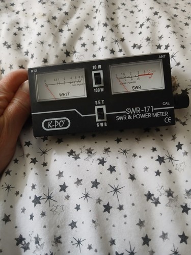 Swr and power meter - and,