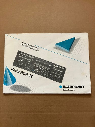 Blaupunkt paris rcr - blaupunkt,