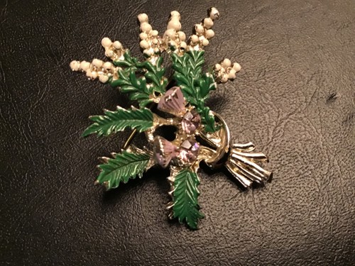 Vintage enamel heather - vintage,