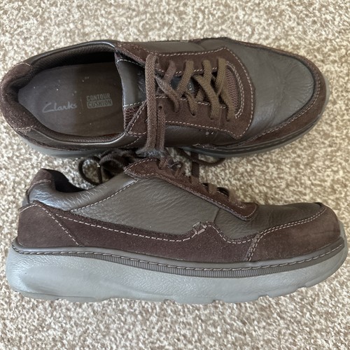 Clarks mens brown suede - clarks,