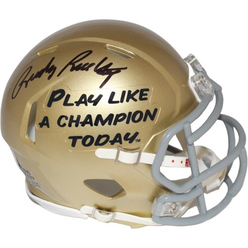 Rudy ruettiger autographed - ruettiger,