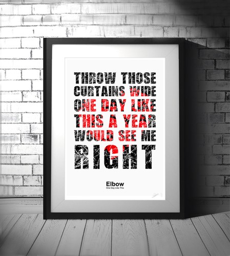 Elbow one day like this - ❤,