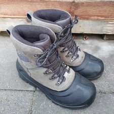 Sorel Snow Boots Mens Buxton Lace Waterproof Winter Black Brown - UK 6 / EU 40