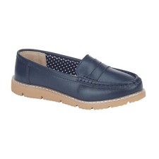 Ladies Leather Loafer Womens