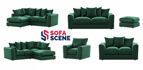 Emerald green plush - plush, fabric
