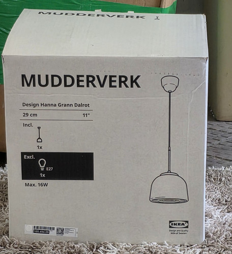 Ikea mudderverk pendant - mudderverk,