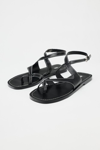 Zara real leather - real, black