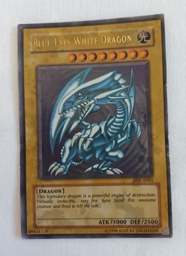 Blue eyes white - white, dragon