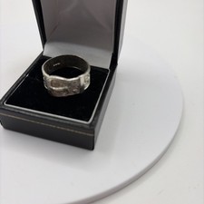 (2271) Sterling Silver 925 Belt Buckle Ring