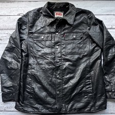 Mens 90s Levi’s Vintage Black Trucker Jacket Size ~ M ~ *READ*