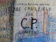 Vtg S/S 2014-C.P. Company x Clare Caufield-T Shirt-Osti-Harvey-Tela-Miglia-Rare