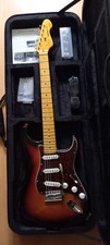 Vintage V6 ReIssued Maple Neck Electric Guitar with Good Quality Zip Case. VGC