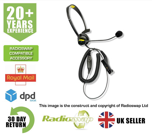 Lightweight boom headset fits - headset,