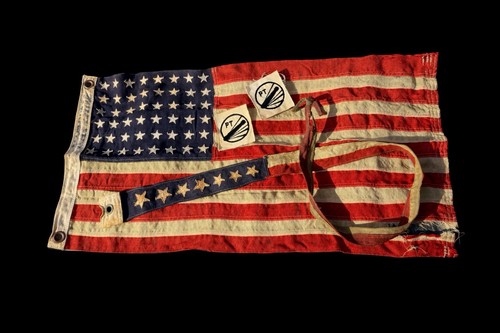 Wwii star flag nat - flag,