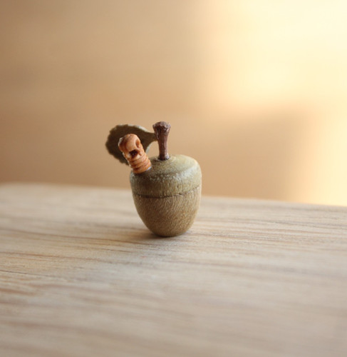 Dolls house miniature worm - dolls,