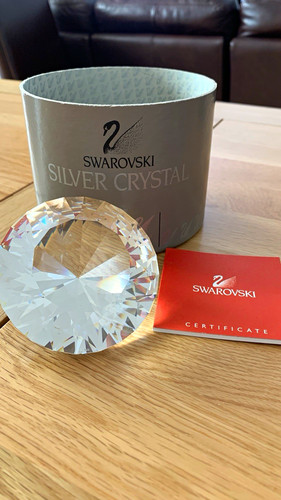Swarovski clear faceted - swarovski,